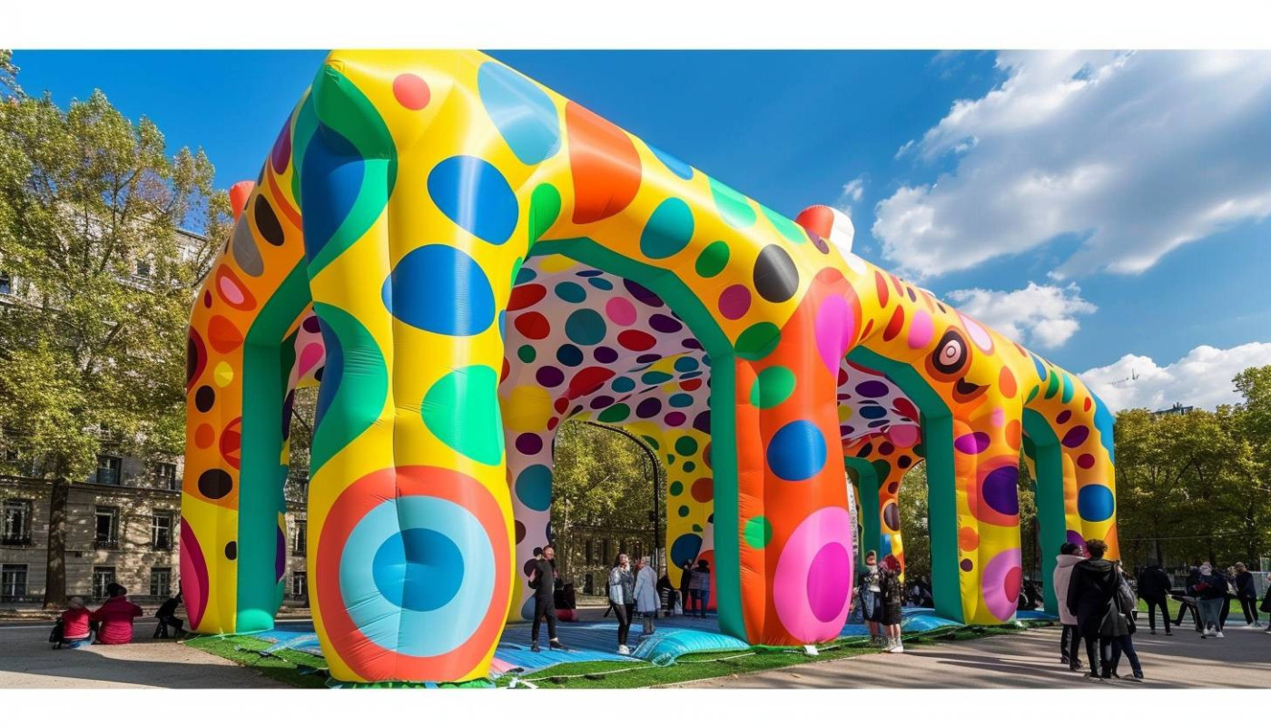 Avantages des structures gonflables pour la publicité extérieure